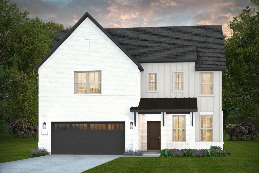 Front exterior of a new home in Nopal Valley, San Antonio, TX, highlighting curb appeal (Image 1). Front exterior of a new home in Nopal Valley, San Antonio, TX, highlighting curb appeal (Image 1).