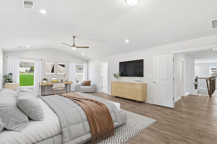 The Shiloh II Primary Bedroom
