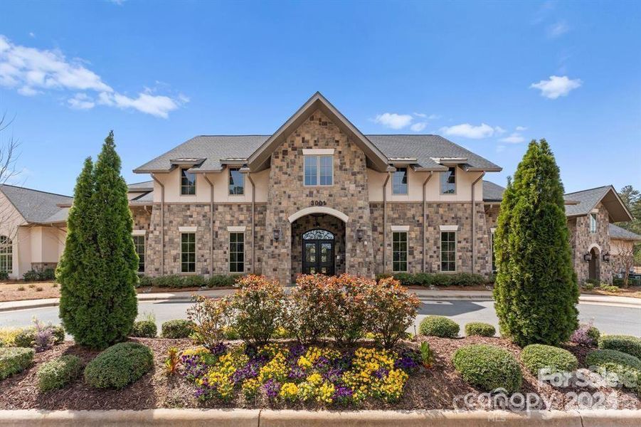 Front exterior of a new home in , Lancaster, SC, highlighting curb appeal (Image 29).