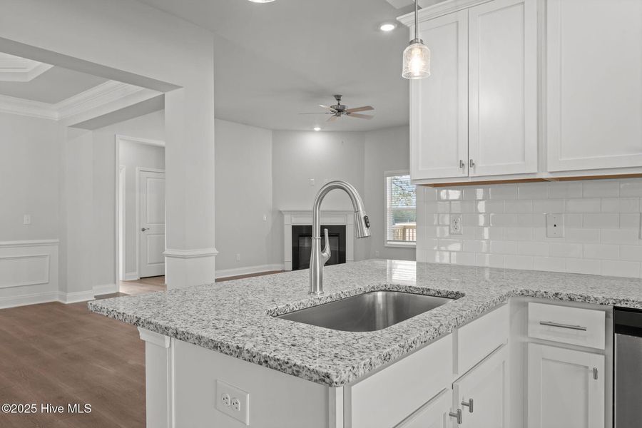 Furnished interior view inside a new home in Fairfield Harbour, New Bern (Image 7). Furnished interior view inside a new home in Fairfield Harbour, New Bern (Image 7).