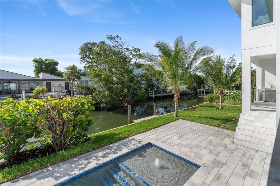 Exterior details and patio area of a home in , Longboat Key (Image 52). Exterior details and patio area of a home in , Longboat Key (Image 52).