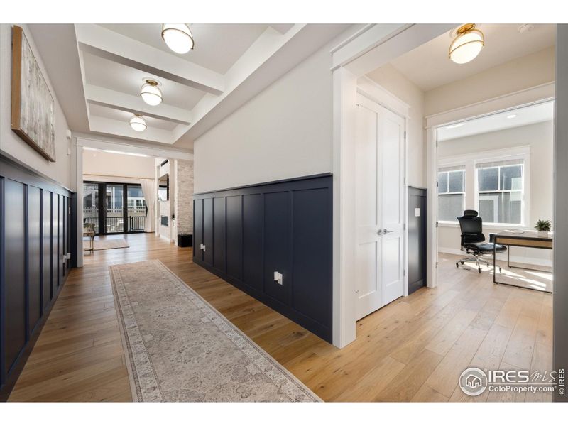 Furnished interior view inside a new home in Westerly, Erie (Image 5). Furnished interior view inside a new home in Westerly, Erie (Image 5).