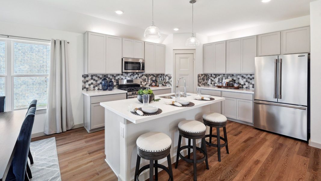 Representative furnished interior of a home built from the Kimbell by DRB Homes in Morningside, Josephine (Image 7).