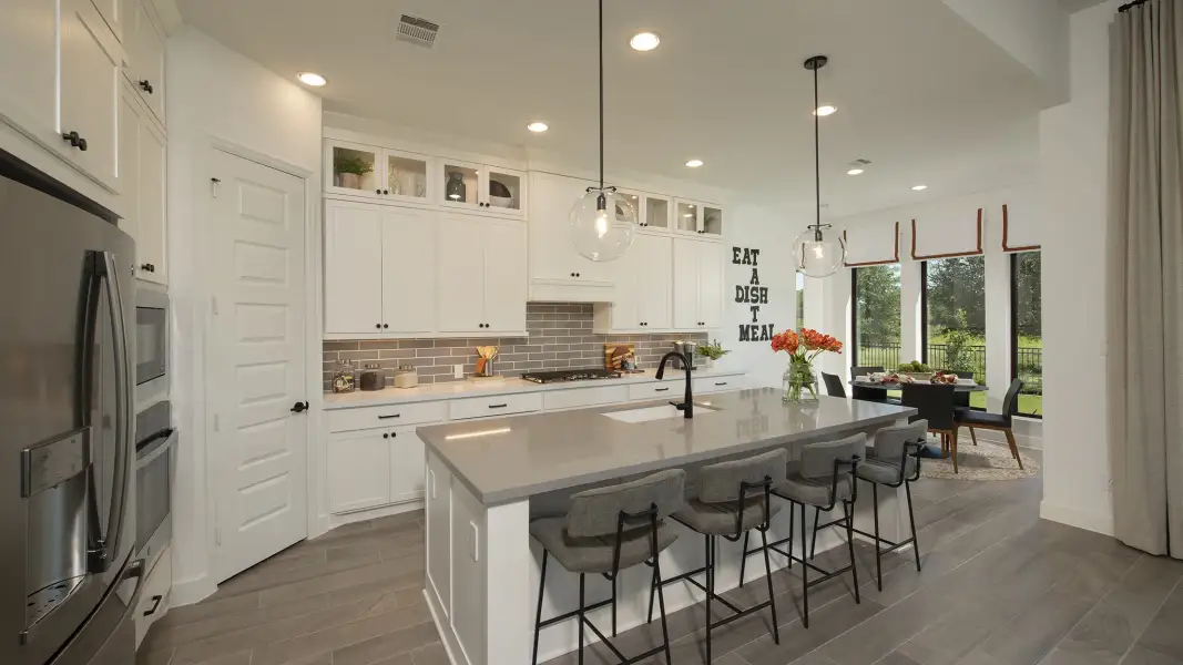 Furnished interior view inside a new home in Ramble, Celina (Image 11).