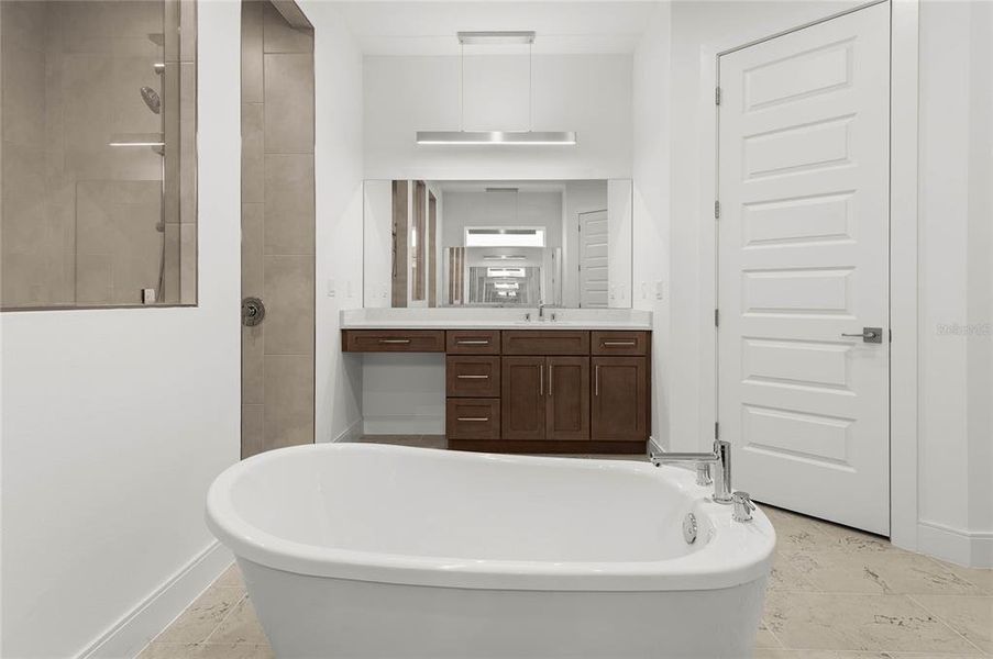 Furnished interior view inside a new home in , Sanford (Image 12).