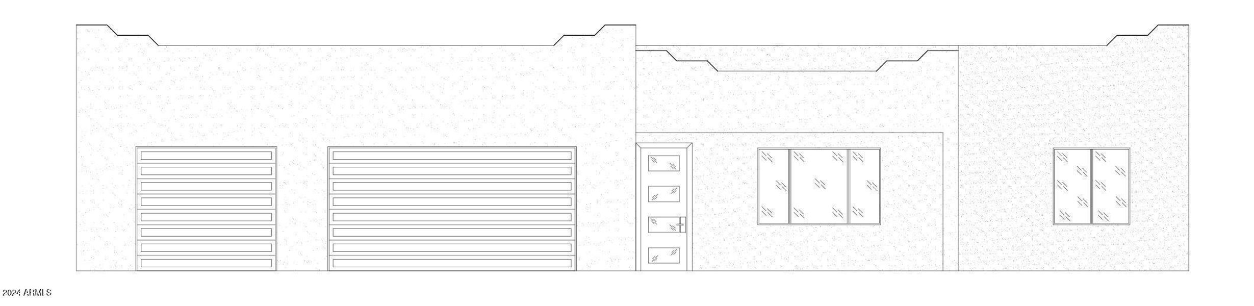 Front elevation rendering ()