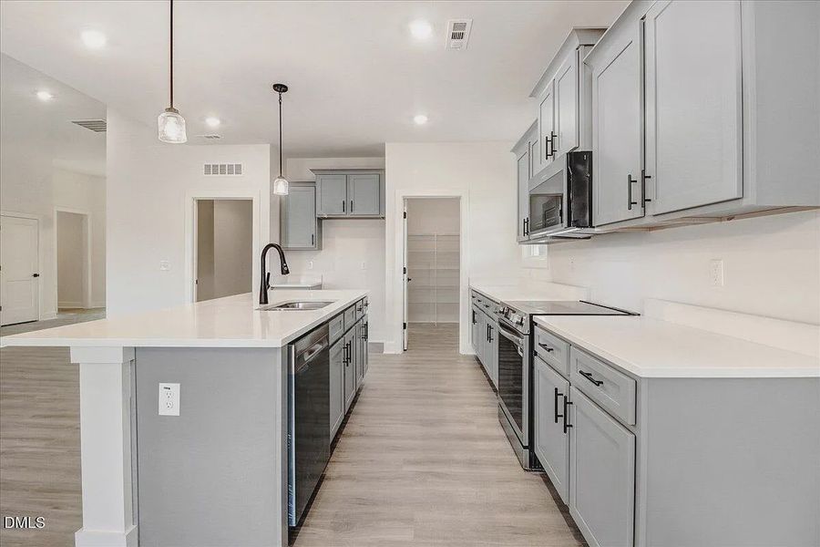 Furnished interior view inside a new home in Charlotte's Ridge, Middlesex (Image 8).