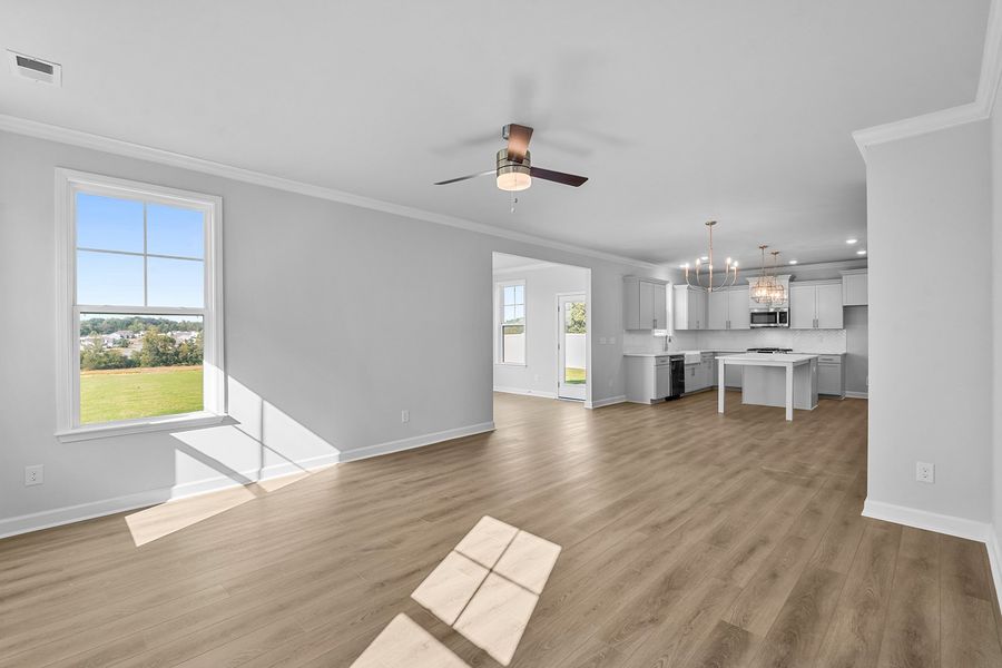 Spacious, unfurnished interior of a new home in Fieldstone, Lexington (Image 31). Spacious, unfurnished interior of a new home in Fieldstone, Lexington (Image 31).