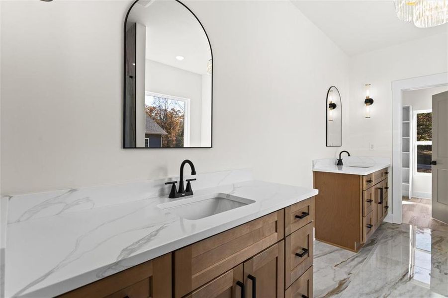 Furnished interior view inside a new home in , Gainesville (Image 40).