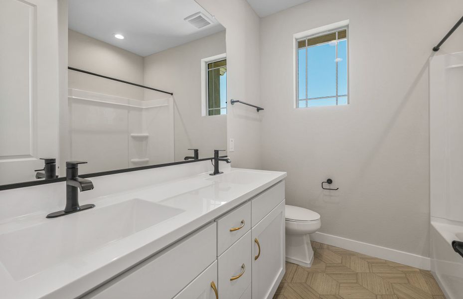 Furnished interior view inside a new home in Legado West, Queen Creek (Image 14).