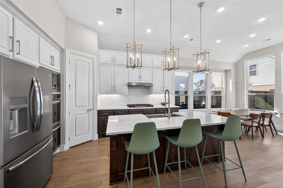 Furnished interior view inside a new home in Walsh: Artisan Series - 50' lots, Aledo (Image 26).