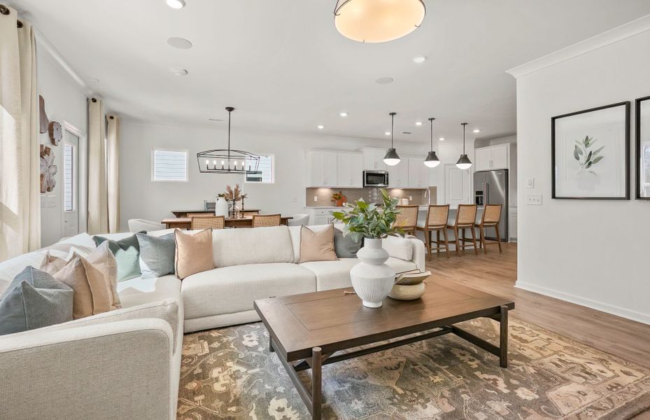 Representative furnished interior of a home built from the Marshall by Pulte Homes in The Retreat at Carolina Ridge, Harrisburg (Image 20).