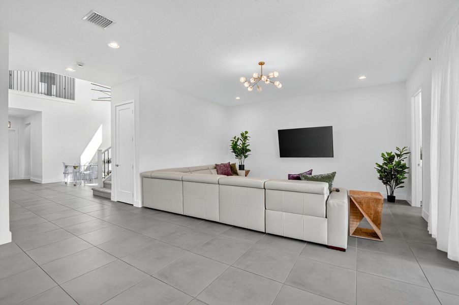 Furnished interior view inside a new home in , Boca Raton (Image 15).