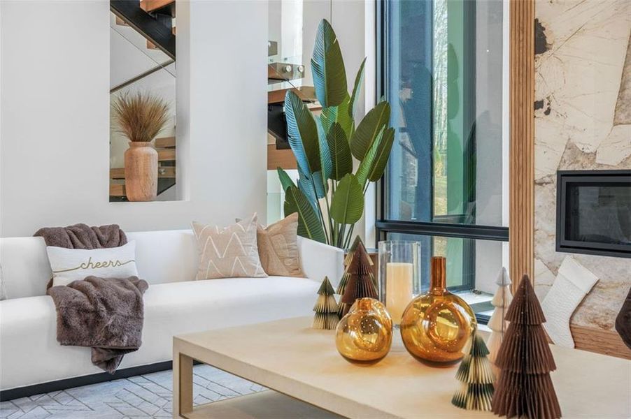 Furnished interior view inside a new home in , Roswell (Image 40). Furnished interior view inside a new home in , Roswell (Image 40).