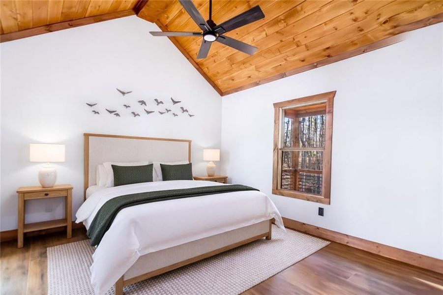 Furnished interior view inside a new home in , Ellijay (Image 6).