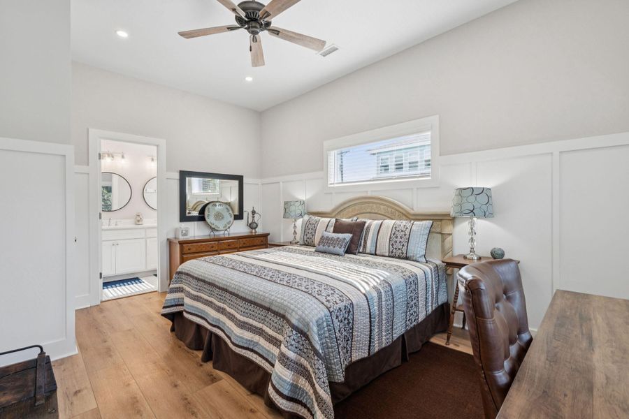 Furnished interior view inside a new home in , Folly Beach (Image 6).