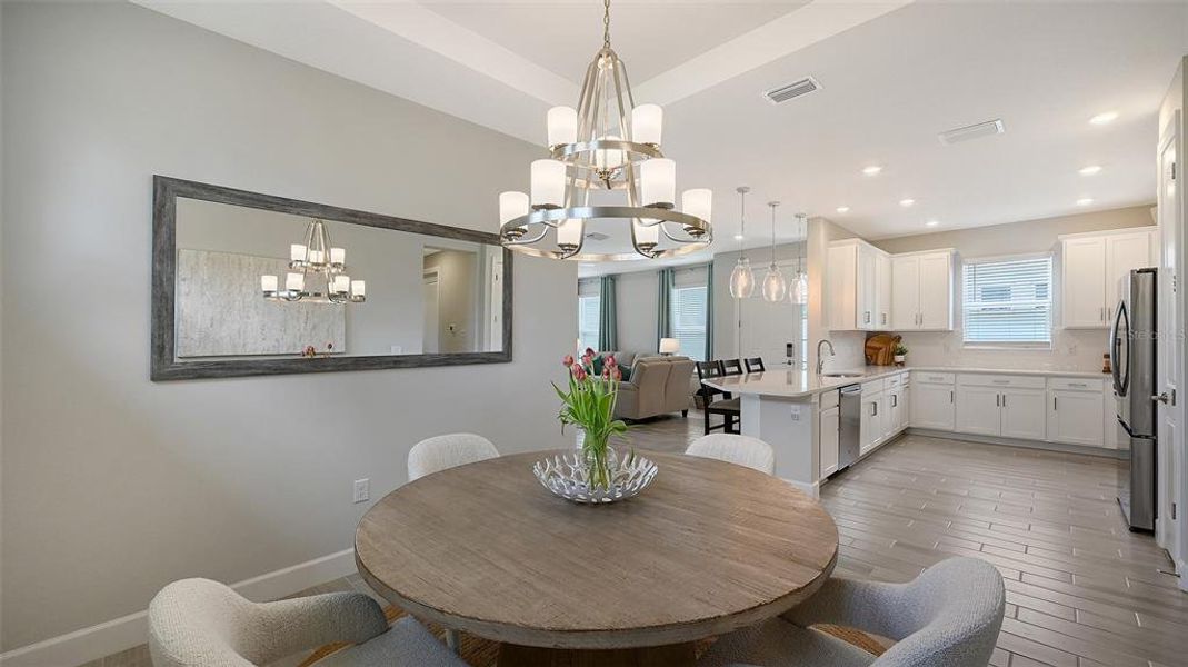 Furnished interior view inside a new home in , Bradenton (Image 29).
