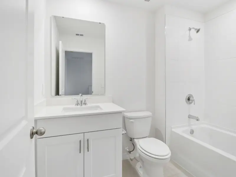 Furnished interior view inside a new home in The Reserve at Hammock Oaks Townes, Lady Lake (Image 5).