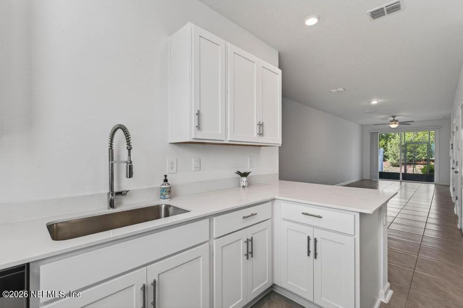 Furnished interior view inside a new home in , St. Augustine (Image 16).
