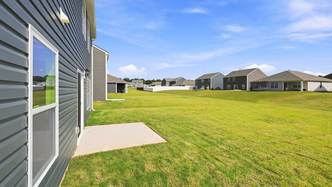 Exterior details and patio area of a home in Bentley Park, Greenwood (Image 3).