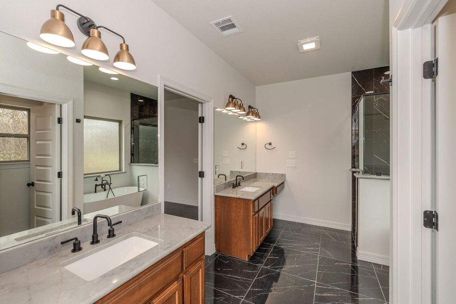 Furnished interior view inside a new home in , Beaumont (Image 14).