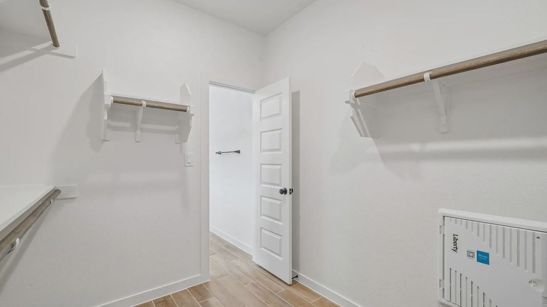 Representative unfurnished interior of a home built from the Sage by Chesmar Homes in Legacy at Lake Dunlap, New Braunfels (Image 14). Representative unfurnished interior of a home built from the Sage by Chesmar Homes in Legacy at Lake Dunlap, New Braunfels (Image 14).