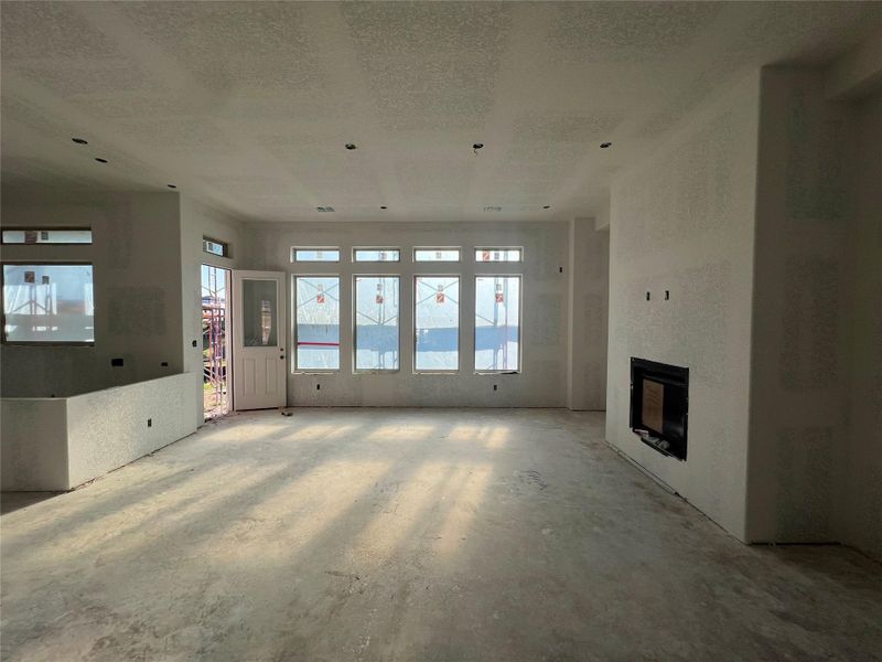 Great room - still under construction! Great room - still under construction!