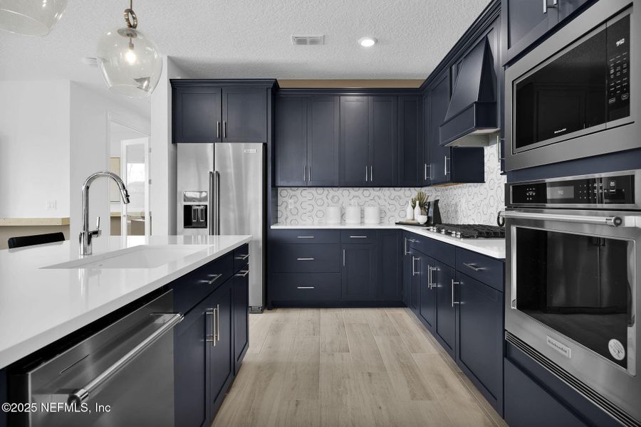Furnished interior view inside a new home in Hawthorn Park at Wildlight, Yulee (Image 13).