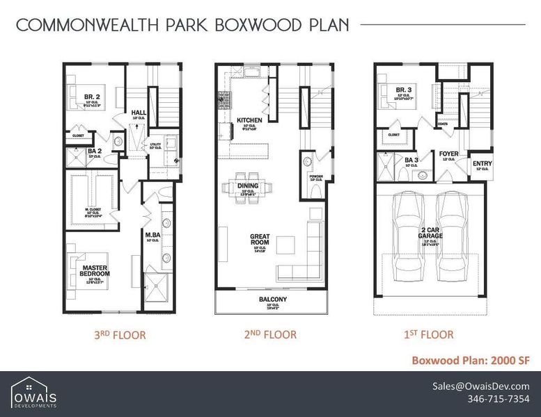 Floor Plan - Boxwood Floor Plan - Boxwood