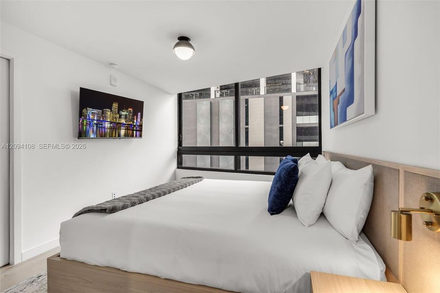 Furnished interior view inside a new home in , Miami (Image 15).