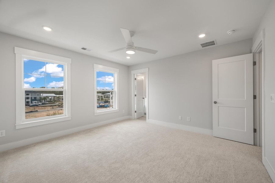 Spacious, unfurnished interior of a new home in New Riverside Village, Bluffton (Image 45). Spacious, unfurnished interior of a new home in New Riverside Village, Bluffton (Image 45).