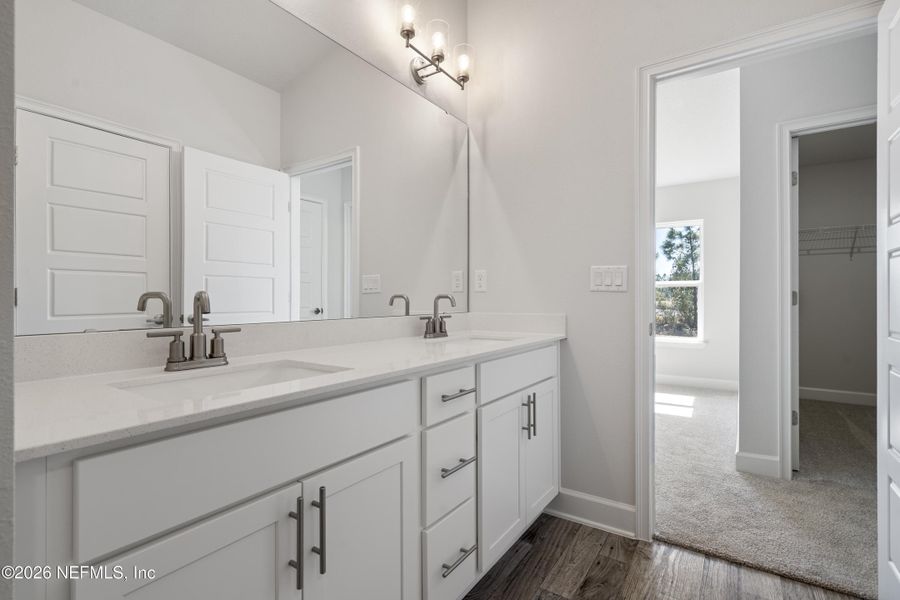 Furnished interior view inside a new home in Shadow Crest at Rolling Hills, Green Cove Springs (Image 8).