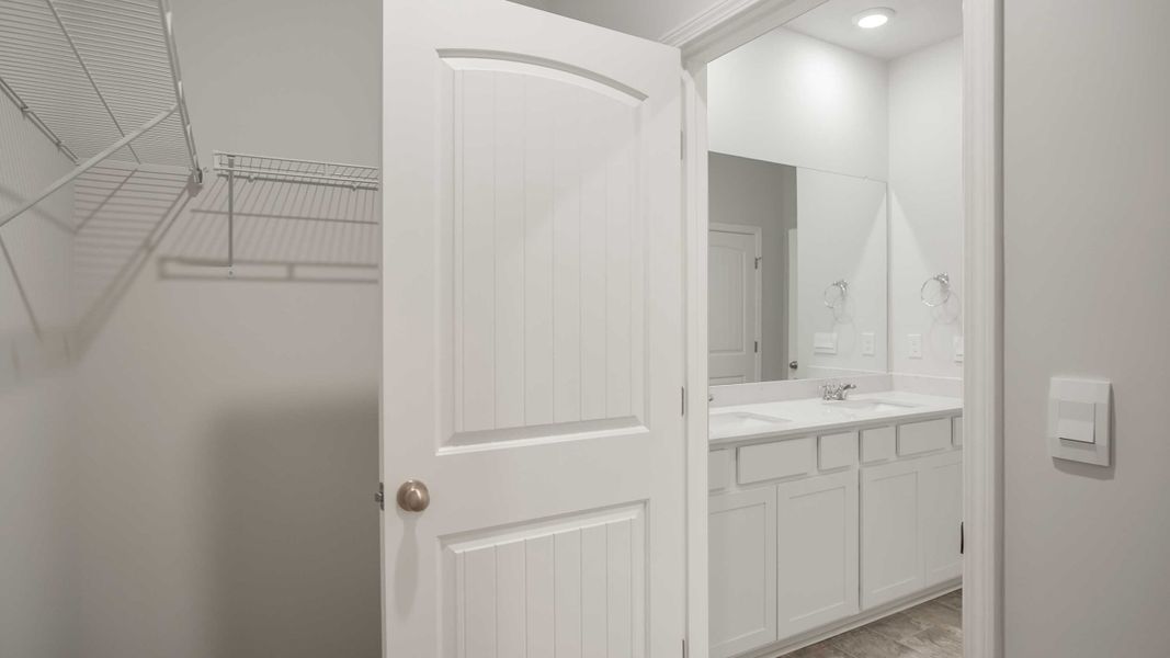 Furnished interior view inside a new home in The Parks, White House (Image 25). Furnished interior view inside a new home in The Parks, White House (Image 25).