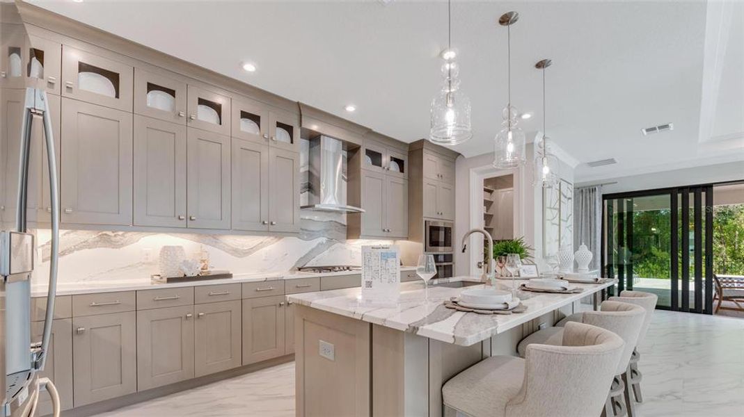 Furnished interior view inside a new home in Cresswind DeLand, Deland (Image 12).