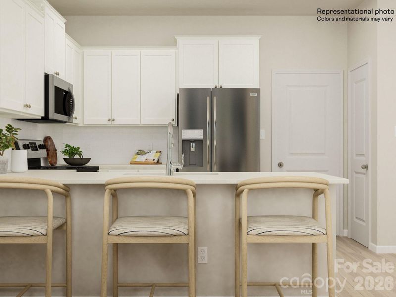 Furnished interior view inside a new home in Shannon Woods, Maiden (Image 10).