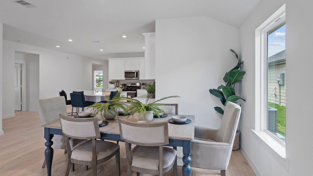 Furnished interior view inside a new home in Emberly, Beasley (Image 10).