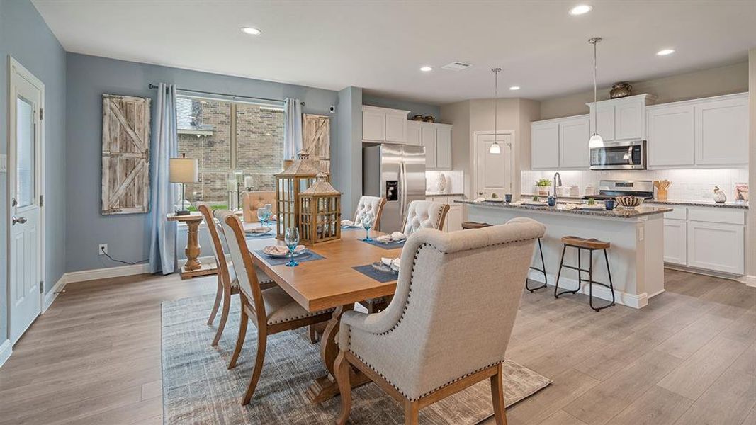 Furnished interior view inside a new home in Morningstar, Aledo (Image 10). Furnished interior view inside a new home in Morningstar, Aledo (Image 10).