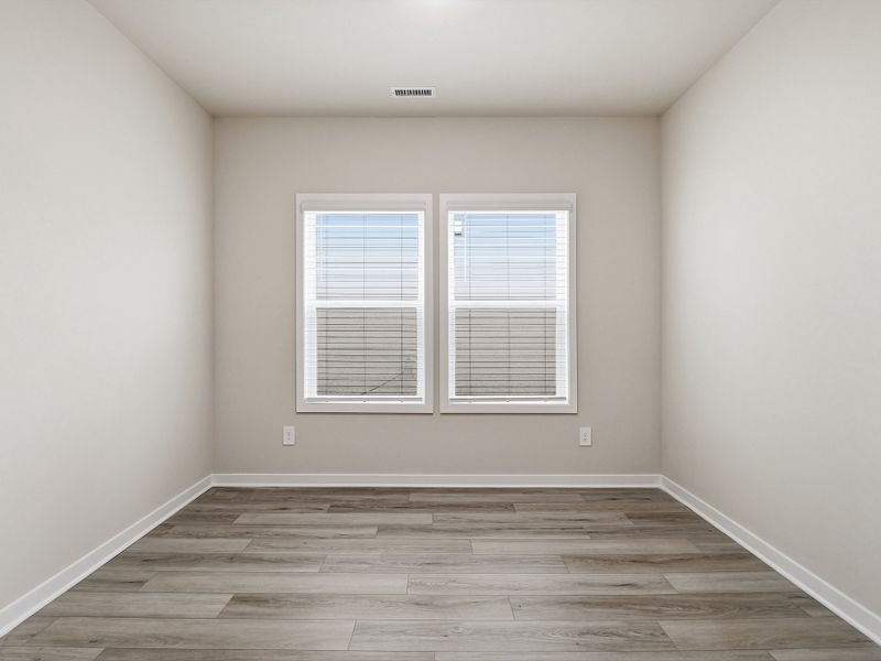 Spacious, unfurnished interior of a new home in The Heritage at Buffaloe Reserve, Raleigh (Image 13). Spacious, unfurnished interior of a new home in The Heritage at Buffaloe Reserve, Raleigh (Image 13).