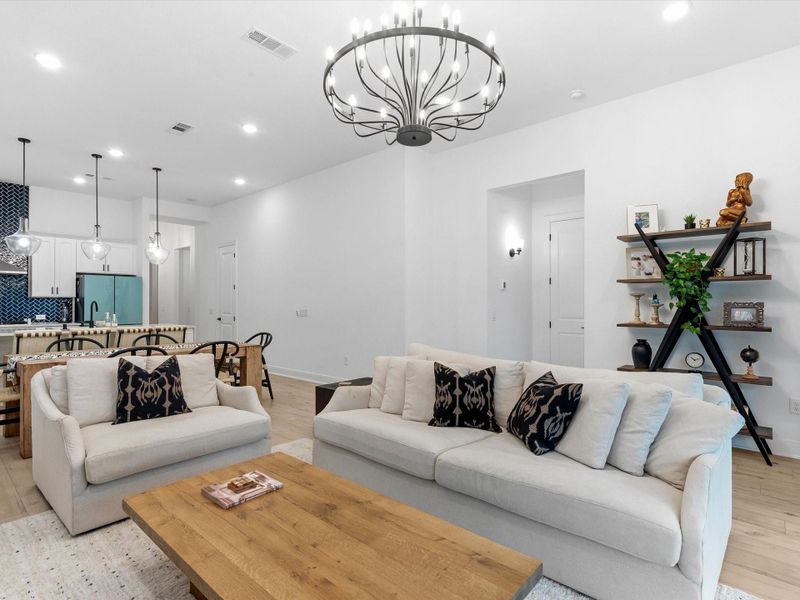 Furnished interior view inside a new home in Ellerden, Tomball (Image 24).