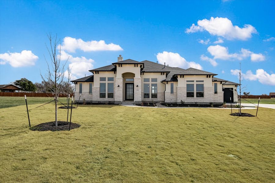 Representative exterior details of a home built from the Avalon by Giddens Homes in Scofield Farms Estates, Georgetown (Image 69).
