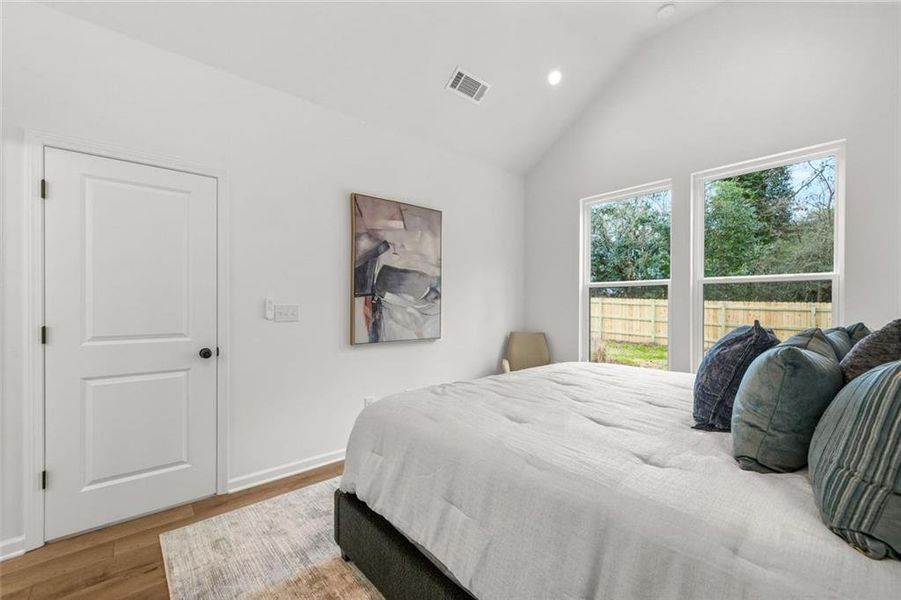 Furnished interior view inside a new home in , Atlanta (Image 17).