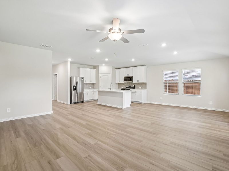 Spacious, unfurnished interior of a new home in Stella Hills, Denton (Image 21). Spacious, unfurnished interior of a new home in Stella Hills, Denton (Image 21).