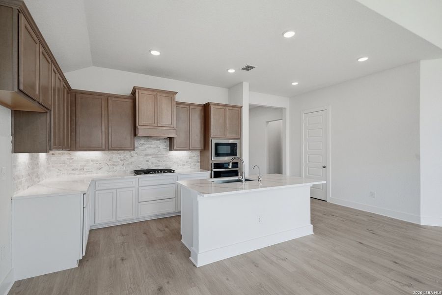 Furnished interior view inside a new home in Stillwater Ranch, San Antonio (Image 7).
