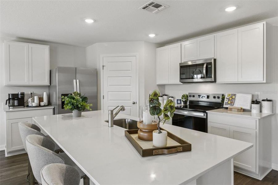 Furnished interior view inside a new home in Willowbrook South, Winter Haven (Image 16).