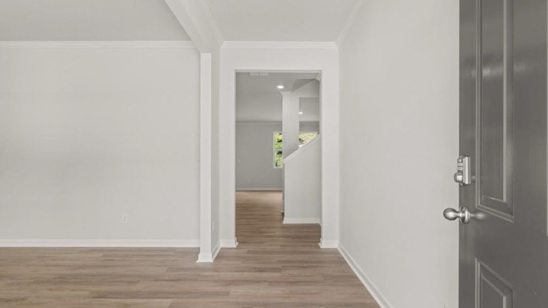 Spacious, unfurnished interior of a new home in South Wind, Union City (Image 12).
