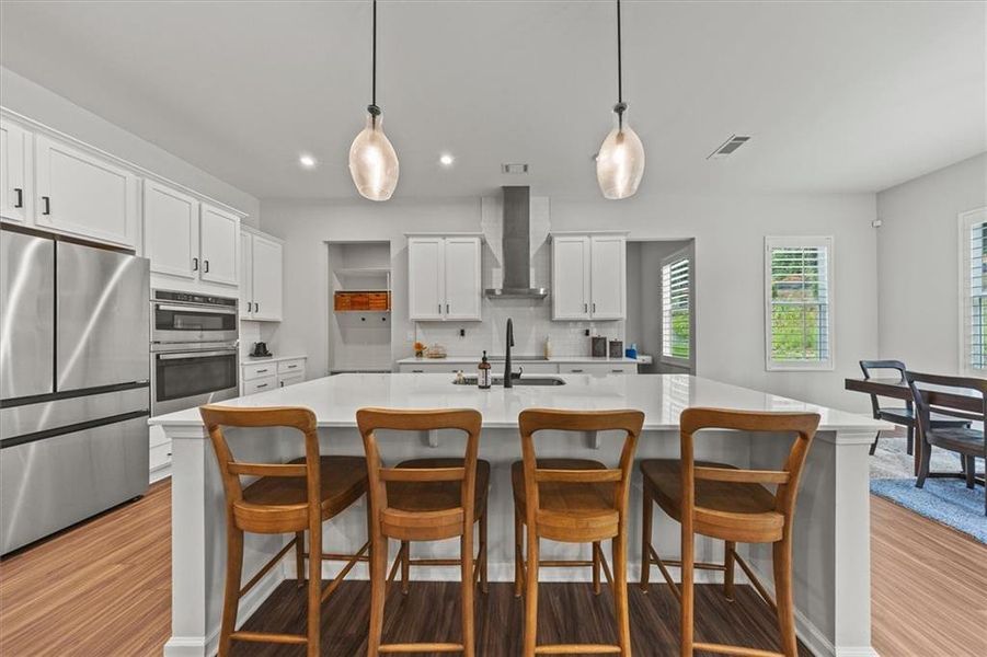 Furnished interior view inside a new home in , Acworth (Image 18).
