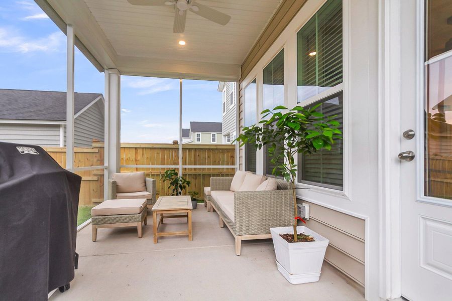 Furnished interior view inside a new home in , Summerville (Image 18).