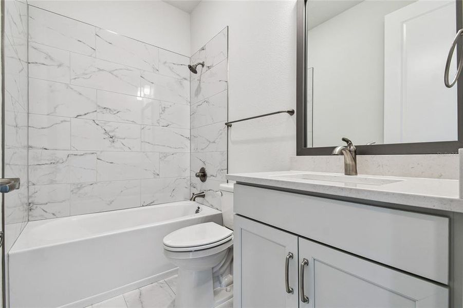 Furnished interior view inside a new home in Vistera of Venice – Cottage Series, Nokomis (Image 13).