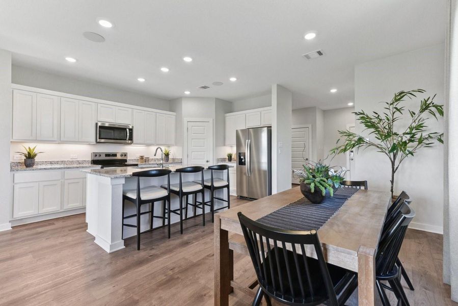 Furnished interior view inside a new home in Jennings Place, Georgetown (Image 8).