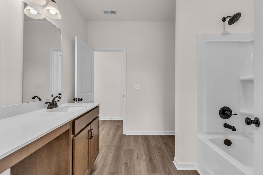 Furnished interior view inside a new home in Hampshire Hills, Columbia (Image 10).